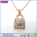 Colar de pingente de diamante de casamento de joias de moda Guangzhou Boosin 2016